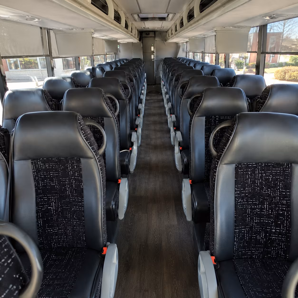40-56 Passenger Charter Bus Interior