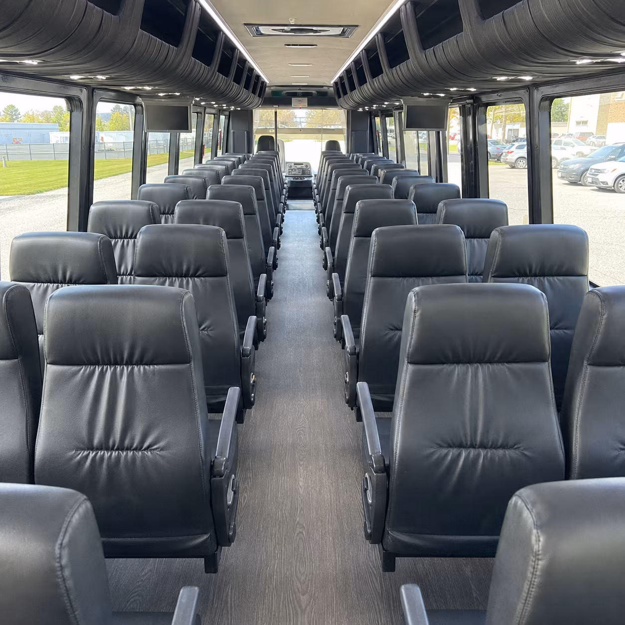 15-35 Passenger Minibus Inside