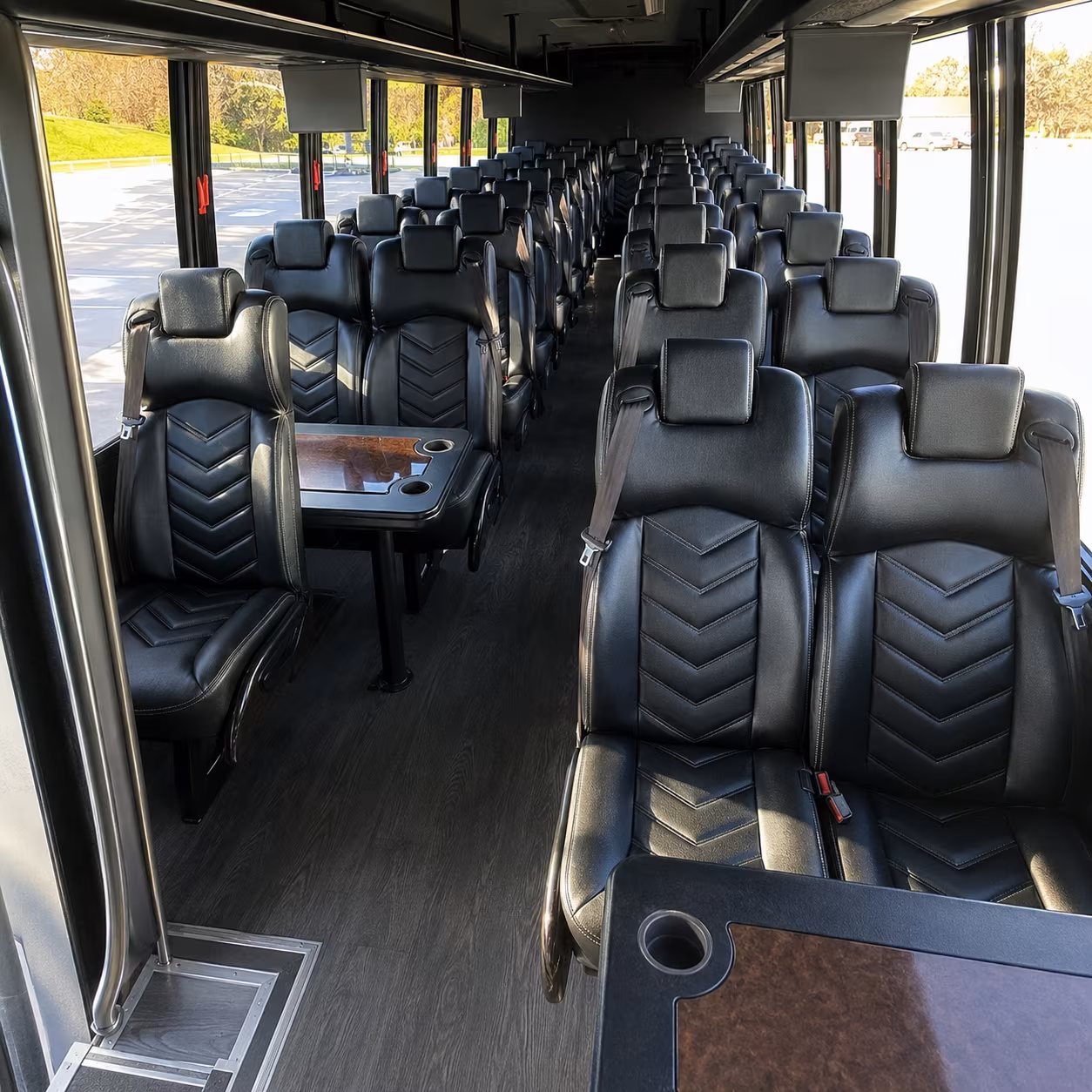 Rancho Cucamonga Airport Shuttle & Transportation party bus exterior