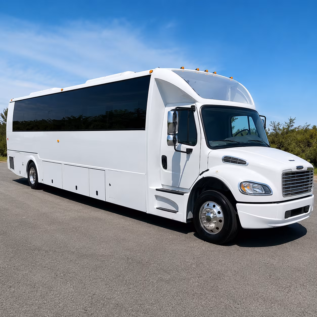 Rancho Cucamonga Concert & Music Festival Transportation party bus exterior