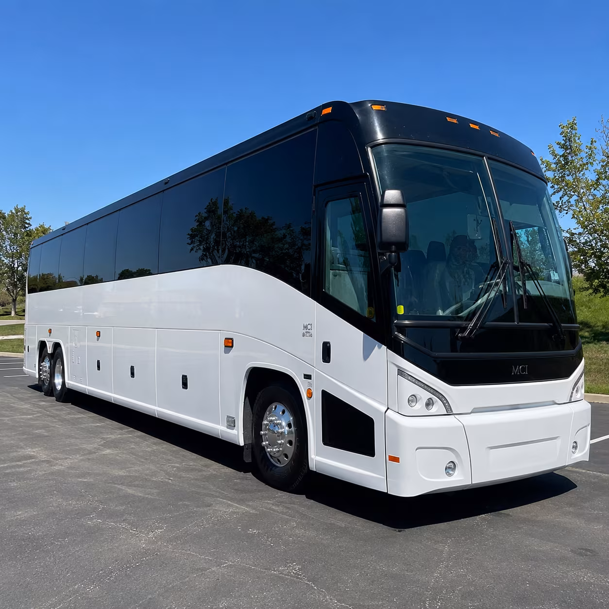 Rancho Cucamonga School Event Transportation party bus exterior