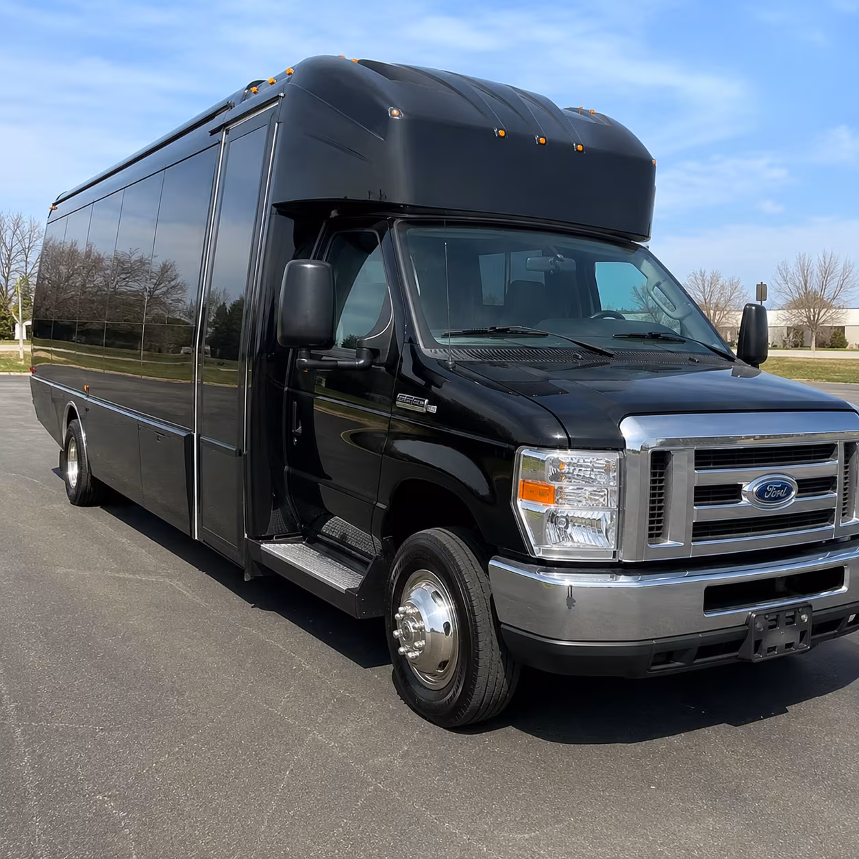 Rancho Cucamonga Sporting Event Transportation party bus interior