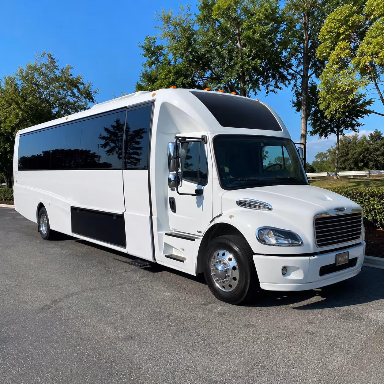 Rancho Cucamonga Winery Tour & Pub Crawl Transportation party bus exterior