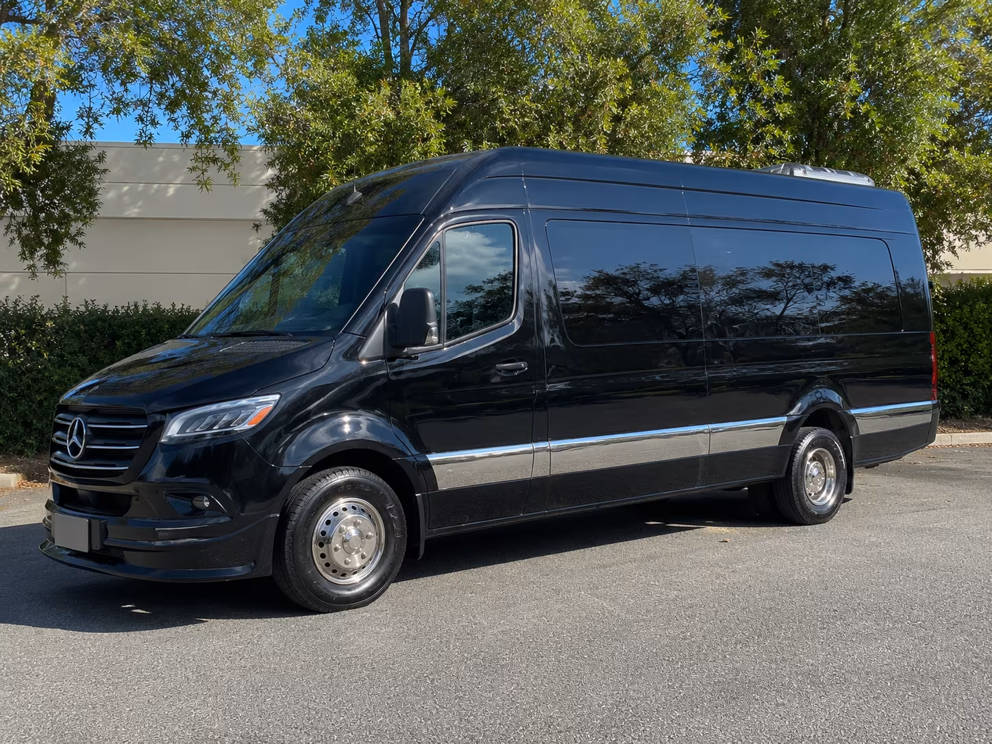 Sprinter Van Rental with Driver Exterior