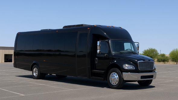 rancho cucamonga employee shuttle minibus rental